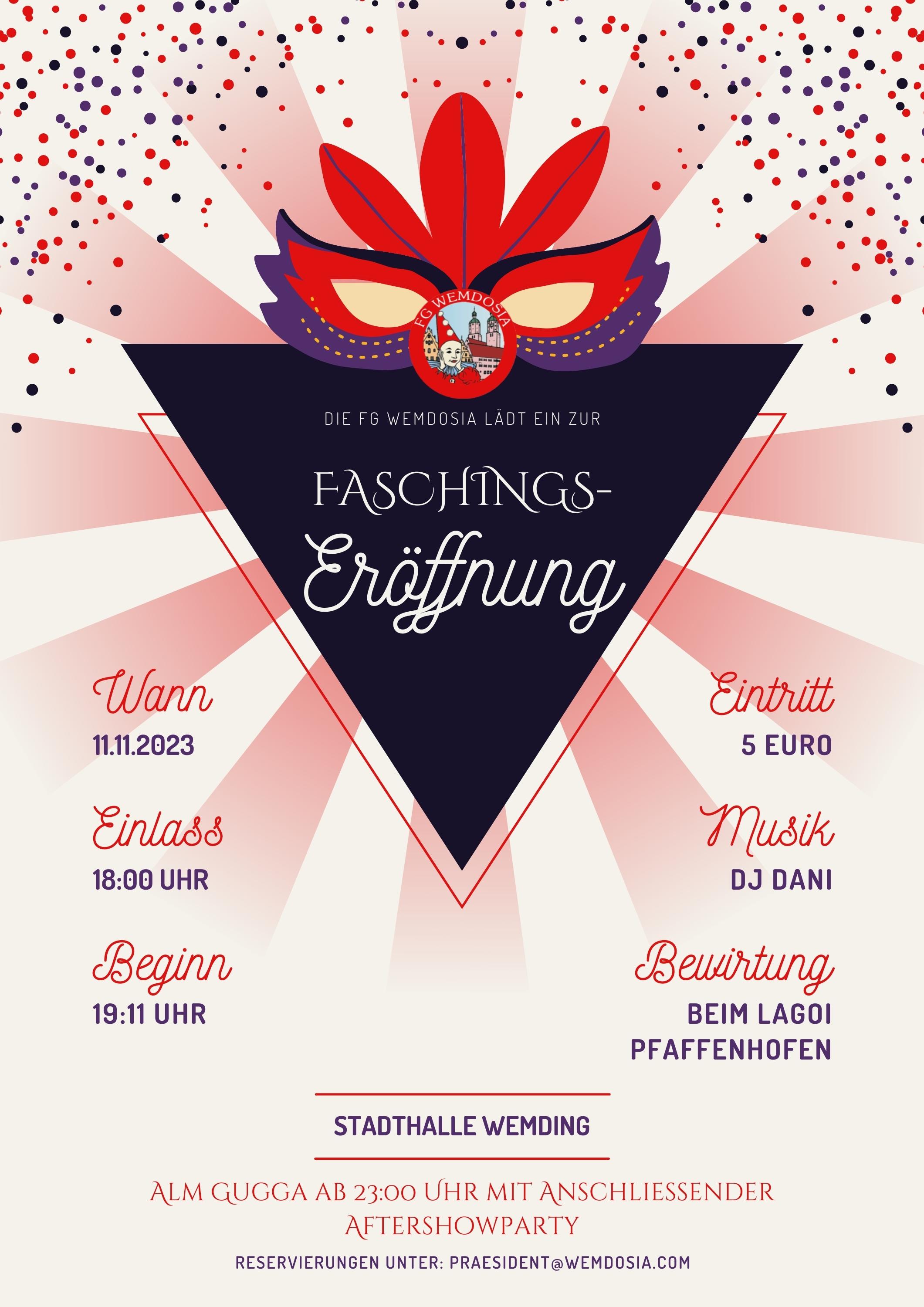 faschingseröffnung