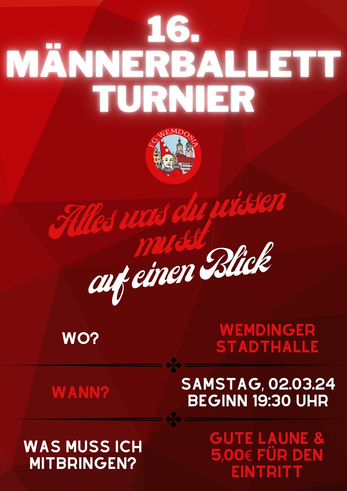 männerballett turnier